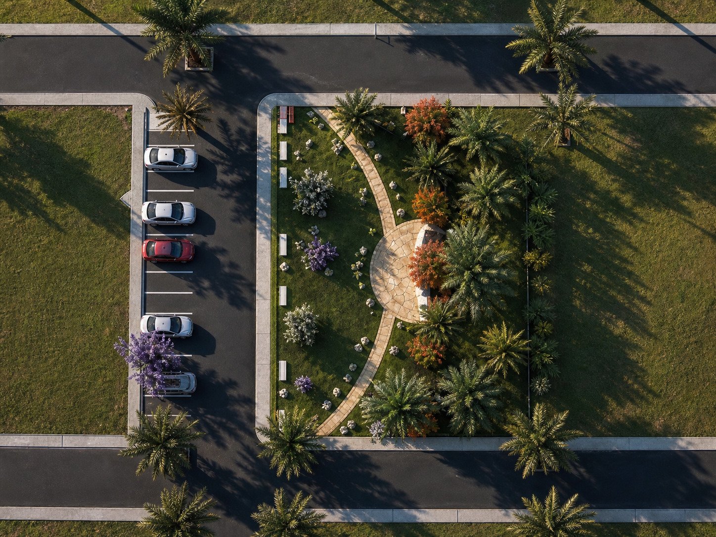 Terrain ouvert et perspectives